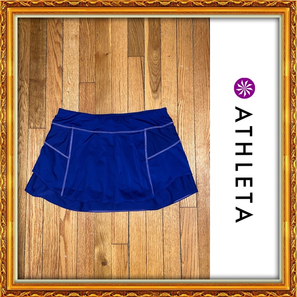 EUC | Athleta Cobalt Blue Bustle Skort!!